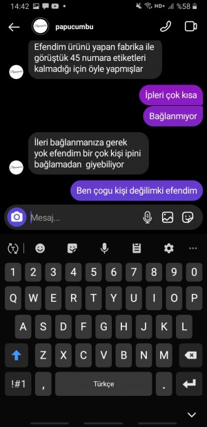 Papucumbu Ayakkabı İpleri Kısa +değişim İçin 40 Tl İstiyorlar