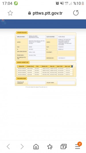 Ptt Kargo Buradan Kargo Veremiyoruz