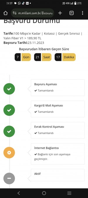 Millenicom Bağlantı Yapamadılar Beni Mağdur Ettiler