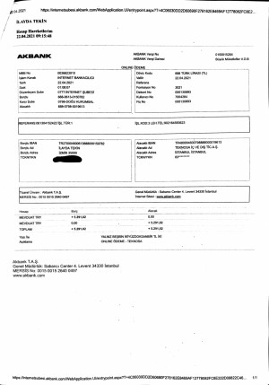 Teknosa Banka Kartımdan Çekilen 5.291,02 Tl Tutar İade Edilmedi