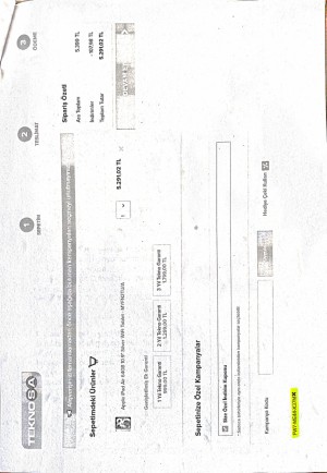 Teknosa Banka Kartımdan Çekilen 5.291,02 Tl Tutar İade Edilmedi