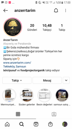 Anzer Tarım Bayat Ürün