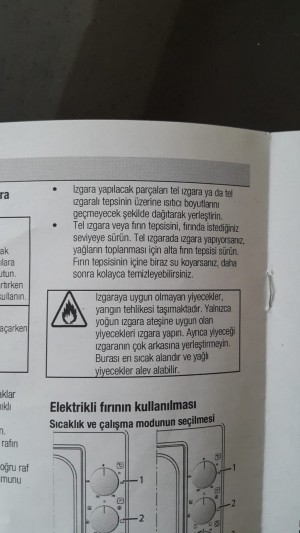 Beko Midi Fırın Tepsisi İlk Kullanımda Leke Oldu