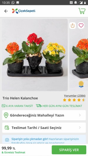 Çiçek Sepeti Ben Böyle Bir Şey Görmedim