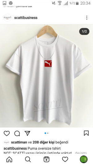 Scattiman Ben Tişört Sipariş Verdim Büyük Geldi Kendileriyle İletişime Geçmek İstedim Fakat Mesajlarıma Cevap