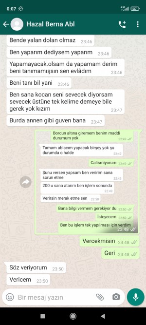 Medyumhazalberna Benden İşlem İçin Para İstedi Yatırdım Fakat İşlem Yarım Kaldı Biraz Daha Para Göndermen Lazım Dedi