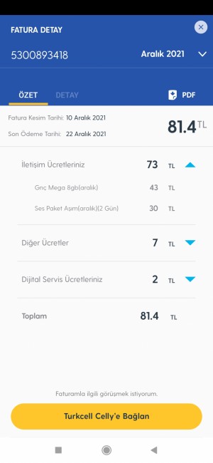 Turkcell Benden Onay Alınmadan Ek Tarife Uygulandı