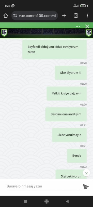 Betgaranti.com Vıp Üyeye Sahip Çıkmadı