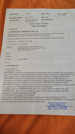 Birikimevim Teslimat Gecikmesi Sorunu