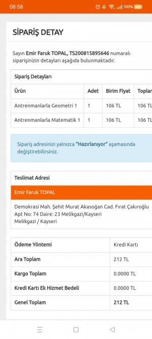 Bkm Kitap﻿ Ürününüz Hazırlanıyor