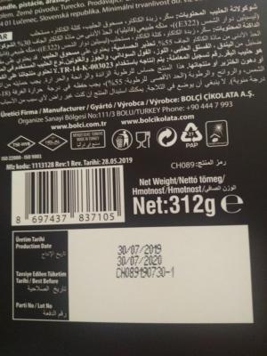 Bolçi Çikolata Bozuk Ürün