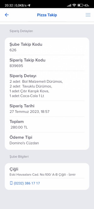 Domino's Pizza Bomboş Ürünler, Fahiş Fiyatlar