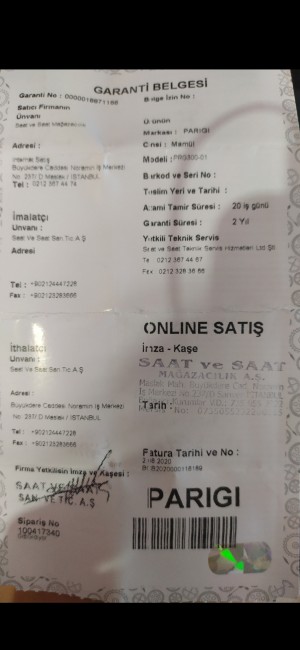 Saat&Saat Bozuk Saat