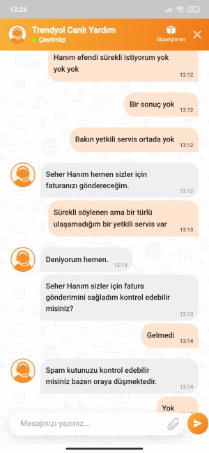 Trendyol Bozuk Ürün Yollanması Ve Beni Sürekli Başka Yerlere Yönlendirilmesi İademin Kabul Olmaması