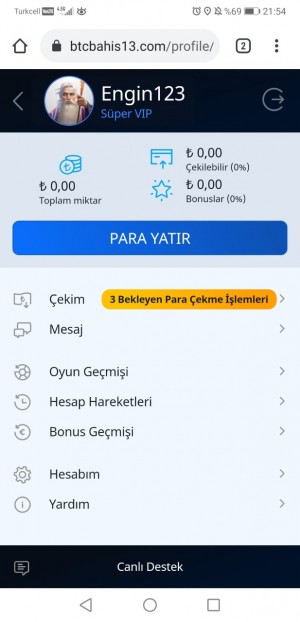Btc Bahis Ödeme Yapmıyor