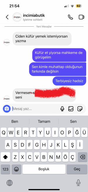 İncimiaboutique Vergi Levhası Şikayet