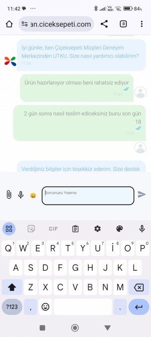 Çicek Sepeti Nike Terlik Hazırlık Aşamasında