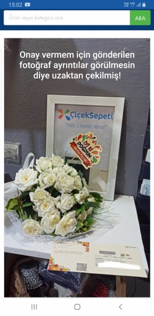 Çiçek Sepetine Yazıklar Olsun