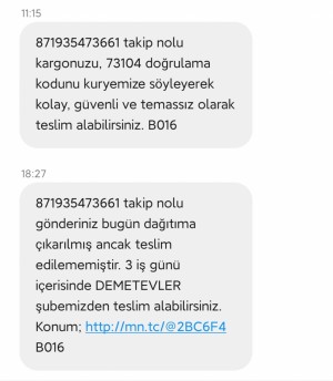 Mng Kargo Dağıtıma Gelmesi Ürün İçin Şubeye Geldiniz Diyorlar