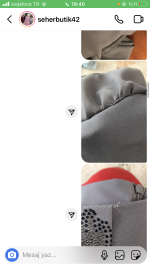 Seherbutik42 Defolu Ürün Gönderildi Değişim İçin Gönderdim Tekrar Aynı Ürünü Gönderdiler