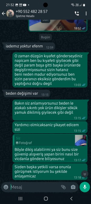 Sademce Defolu Ürün