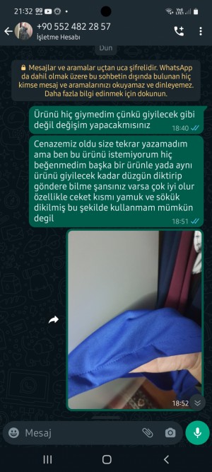 Sademce Defolu Ürün