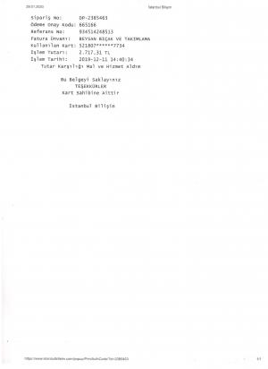 İstanbul Bilişim'de İptal Ettiğim Siparişimin Para İadesi 2 Aydır Yapılmıyor