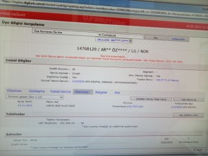 Digiturke Borcumun Olup Bana Bildirilmemesi