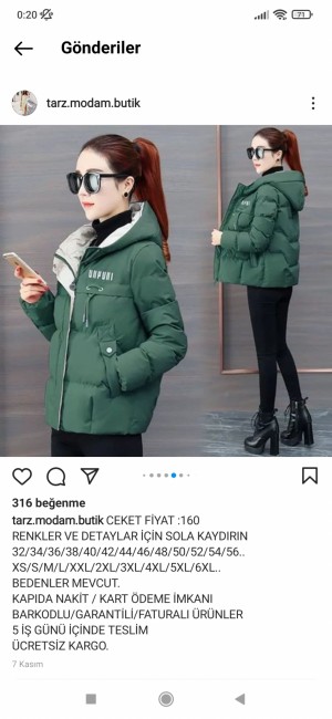 Tarz.modam.butik Montların Yerine 3 Parça Buluz Göndermişler