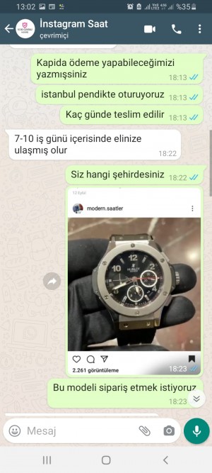 Modern.saatler Hiçbir Şekilde Ulaşım Sağlayamadığım Gibi Paramı İade Alamıyorum