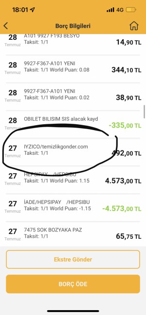 Temizlik Gönder Firma Ücret İadesi Yapmıyor!