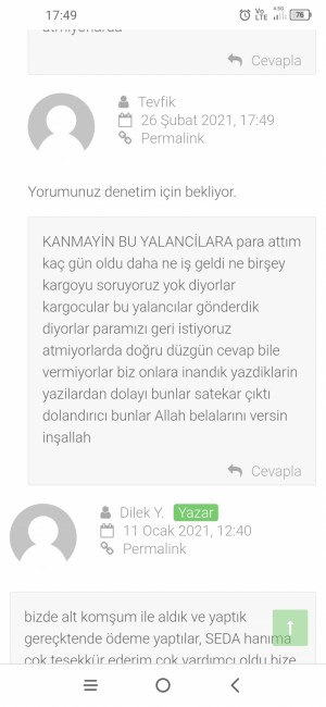 Güneş Bujiteri Biz Parayı Attık Onlar İki Gün İçinde İşi Göndereceklerdi Göndermediler