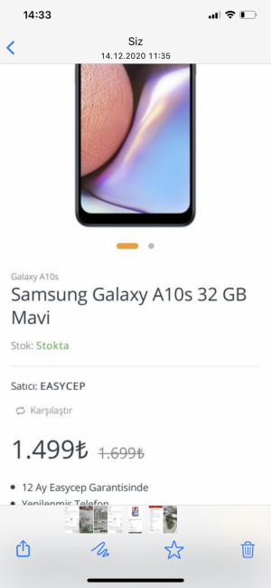 Easy Cep Arızalı Cihazlar