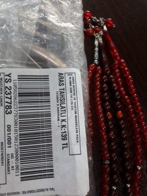 Anda İhtiyaç Ve Tüketim Maddeleri Pazarlama Plastik Tespih Gönderdiler