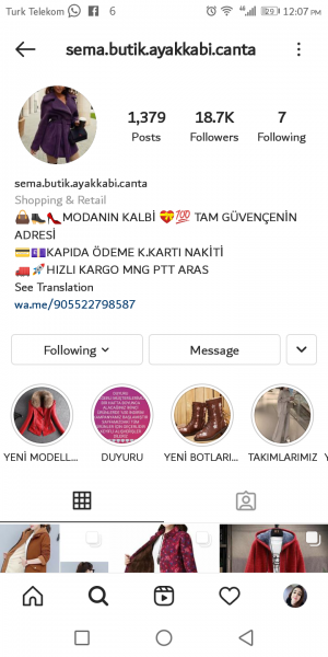 Sema.butik.ayakkabi.canta 2-6 İş Günü Teslim Edileceği Söylendi Ki Bu Gerçekleşmedi