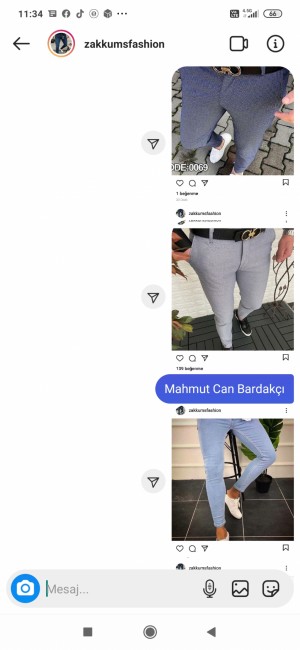 Zakkumsfashion Bağımsız Ürünler Göndermişler