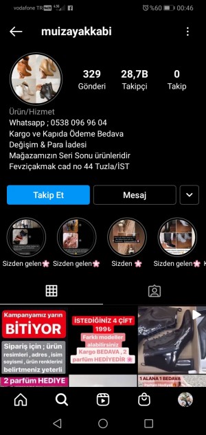 Muizayakkabi Ne Dönüş Yapıldı Ne De Ürün Yollandı Ve Engellendim