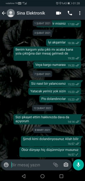 Muizayakkabi Ne Dönüş Yapıldı Ne De Ürün Yollandı Ve Engellendim