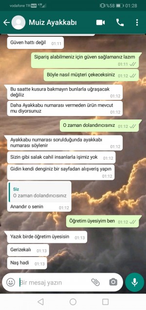 Muizayakkabi Ne Dönüş Yapıldı Ne De Ürün Yollandı Ve Engellendim