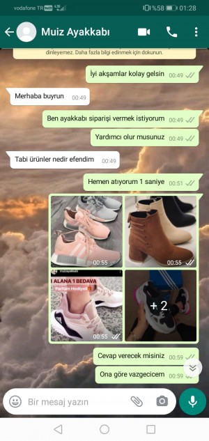 Muizayakkabi Ne Dönüş Yapıldı Ne De Ürün Yollandı Ve Engellendim