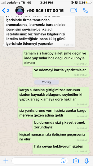 Lusbashoes Mesajlarıma Cevap Vermiyorlar