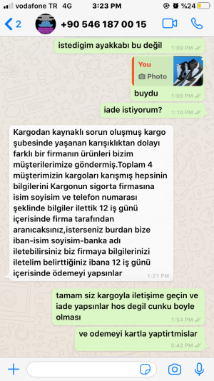 Lusbashoes Mesajlarıma Cevap Vermiyorlar