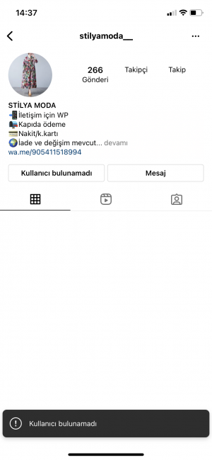 Stilyaaa Numaram Engellendi