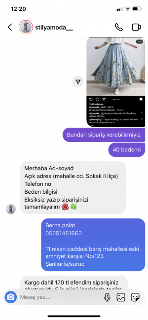 Stilyaaa Numaram Engellendi