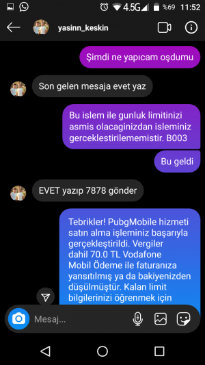 Vodafone Mobil Ödeme