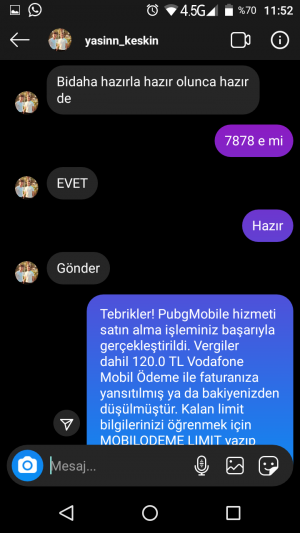 Vodafone Mobil Ödeme