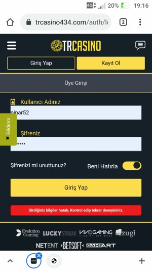 Tr Casino Kazancımı 2 Gün Oyalayarak Vermedi Ve Sonunda Hesabı Sildi