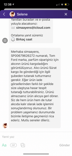 Sürat Kargo Dolap İadesi İçin Tutanak Tutmadılar