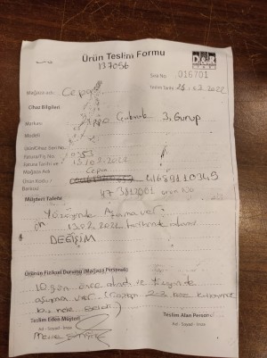 D&R Sattığı Ürünün Arkasında Durmuyor