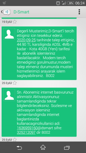 D-smart 15 Gün Oldu İnternet Vermiyor